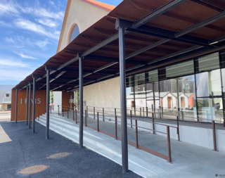 CONSTRUCTION IFMS DU GERS  Institut de Formation aux Métiers de la Santé Année : 2023 Lieu : Auch (32) Maître de l’ouvrage : ARAC OCCITANIE POUR LA REGION OCCITANIE (31) Maîtrise d’œuvre : ATELIER SDH - Toulouse Bureau d’études : ISAO, Technisphère, IDTEC, Keyros, Delhom Acoustique - Toulouse /  David Sist - Auch  Coût : 5 M€ H.T Surface : 4 700 m2