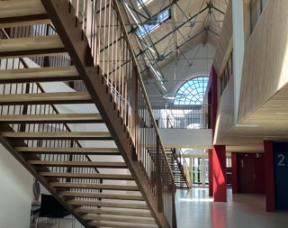 CONSTRUCTION IFMS DU GERS  Institut de Formation aux Métiers de la Santé Année : 2023 Lieu : Auch (32) Maître de l’ouvrage : ARAC OCCITANIE POUR LA REGION OCCITANIE (31) Maîtrise d’œuvre : ATELIER SDH - Toulouse Bureau d’études : ISAO, Technisphère, IDTEC, Keyros, Delhom Acoustique - Toulouse /  David Sist - Auch  Coût : 5 M€ H.T Surface : 4 700 m2