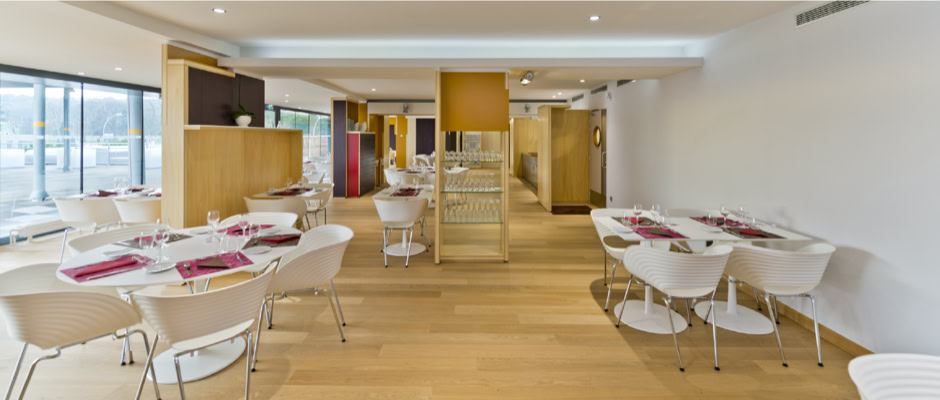 Vues de la Brasserie l’Esplanade, université Paul Sabatier, CROUS Toulouse-Occitanie