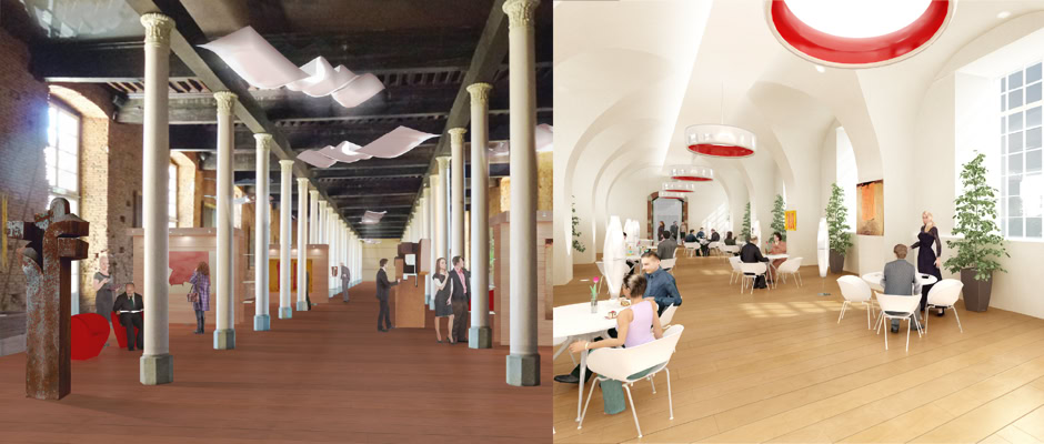 Vues du projet de réhabilitation de l'Hôtel Dieu à Toulouse