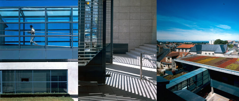 Vues de la Trésorerie Générale de la Creuse à Guéret