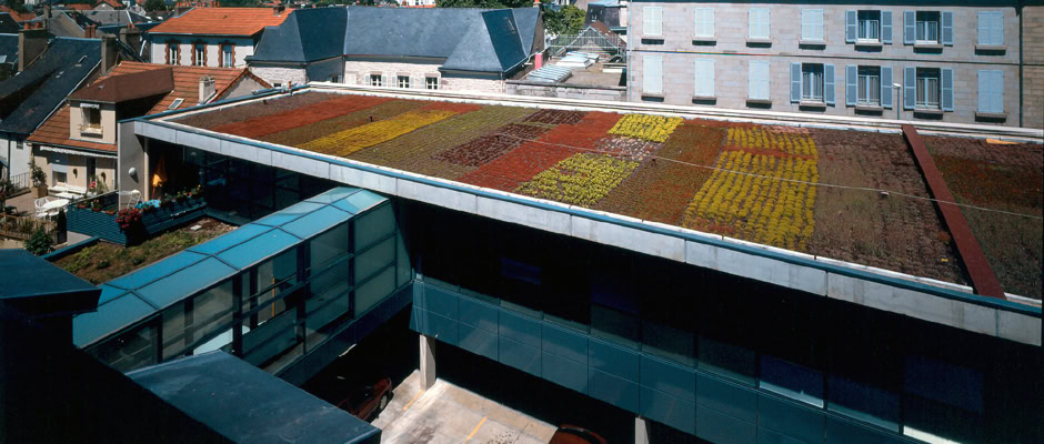 Vues de la Trésorerie Générale de la Creuse à Guéret